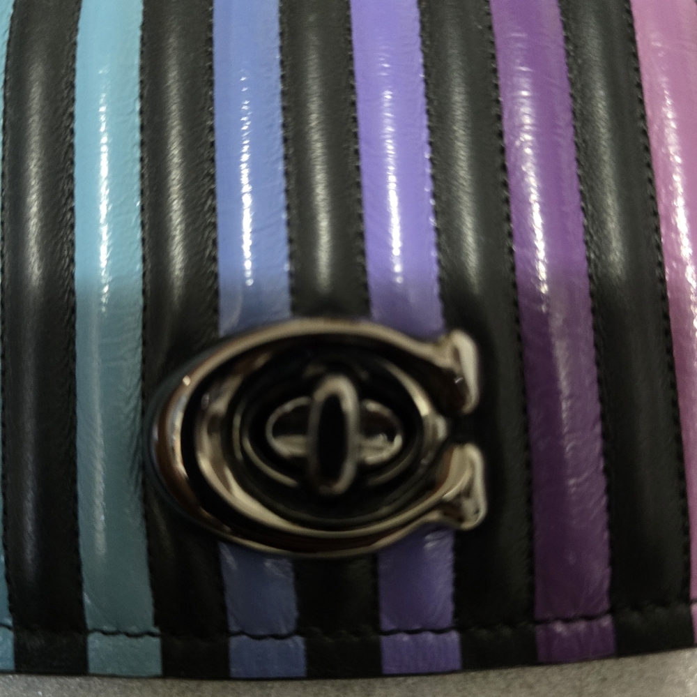 Nwot coach parker ombre quilted bag - Picture 7 of 14